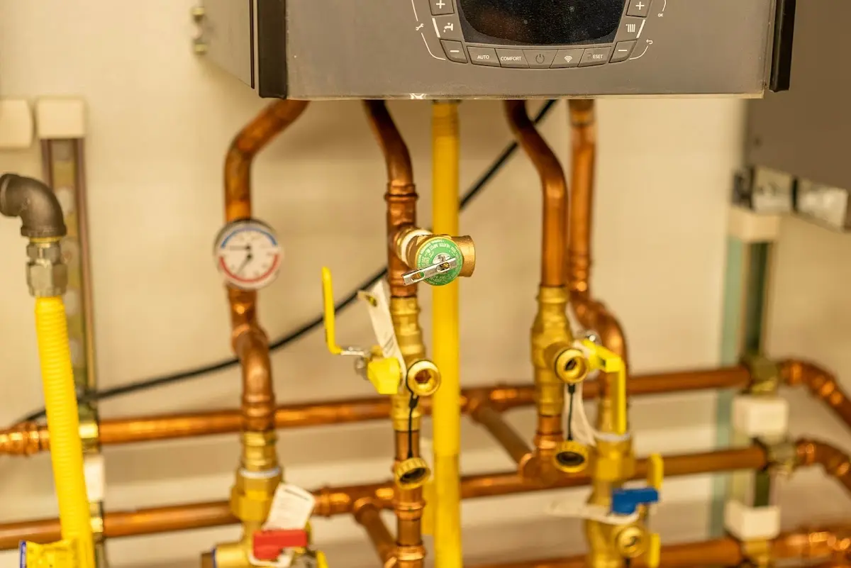 Licensed technician providing Slab Leak Repair for a homeowner in Hominy