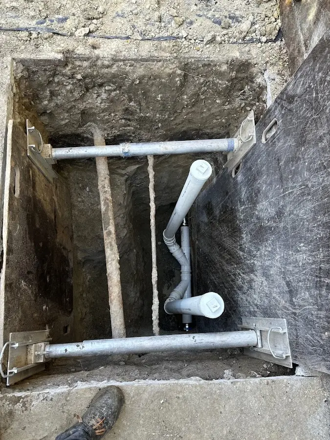 Experienced plumber completing Gas Line Repair work in Hominy